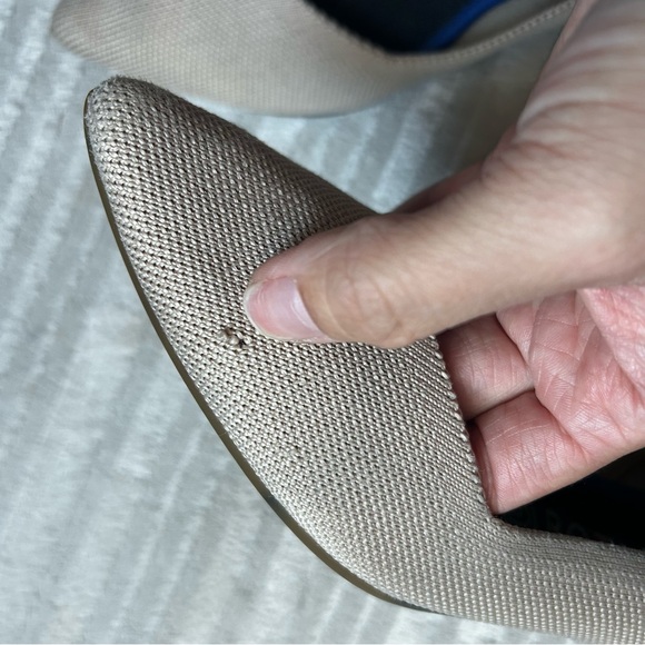 Rothy's Women's Taupe Pointed Flats - Picture 4 of 4